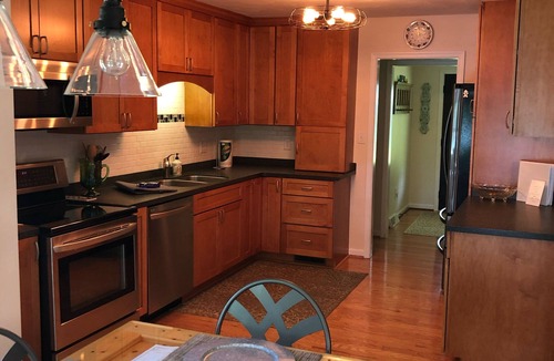 Moneta House | Charming Waterfront Home with Sunset Views & Deep Water on Wide Cove.