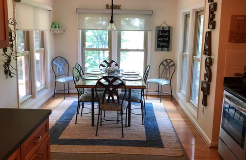 Moneta House | Charming Waterfront Home with Sunset Views & Deep Water on Wide Cove.