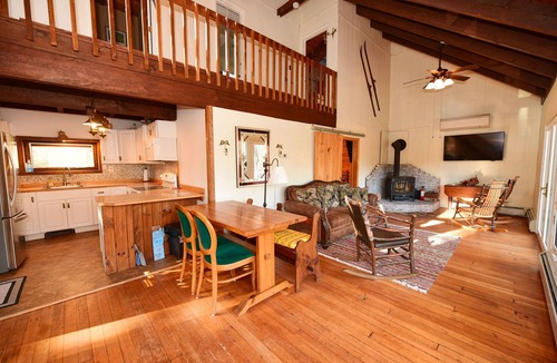 Eidelweiss Village House | Charming Waterfront House with Large Deck, Short Drive to North Conway