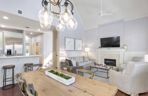 WaterSound Beach House | Charming Watersound Cottage with Golf Cart and Private Beach Access