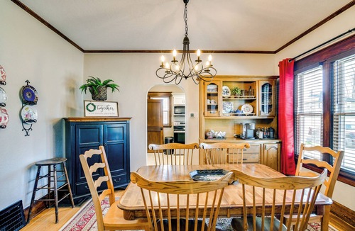 Winterset House | Charming Winterset Vacation Rental w/Yard & Patio