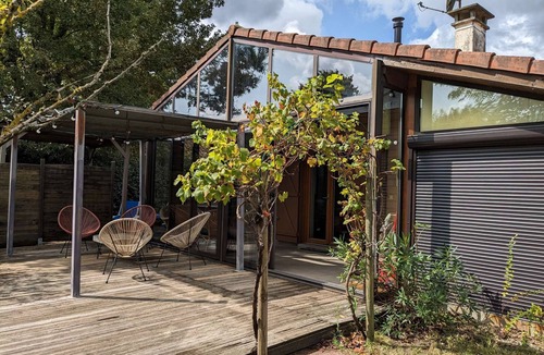 Biscarrosse Ski Chalet | Charming wooden house near lake - 9 guests