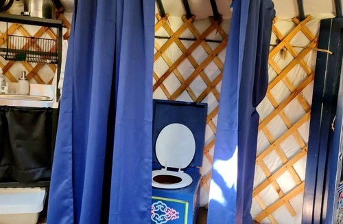 Gilford RV Rental | Charming Yurt Accommodation with Fire Pit Ideal for Camping near Lake Simcoe
