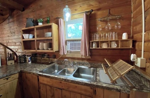 Ririe Apartment | Charmingly Rustic, Mountain River Ranch Cabin