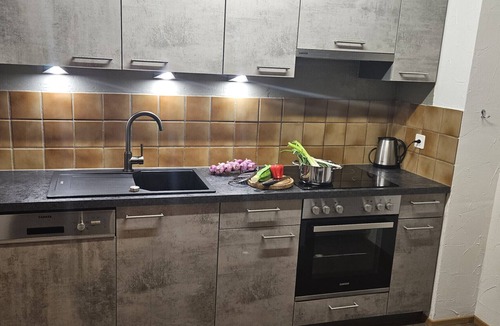 Vulpera Apartment | Chasa La Plavna: Charming 2.5 room flat with large balcony near the golf course