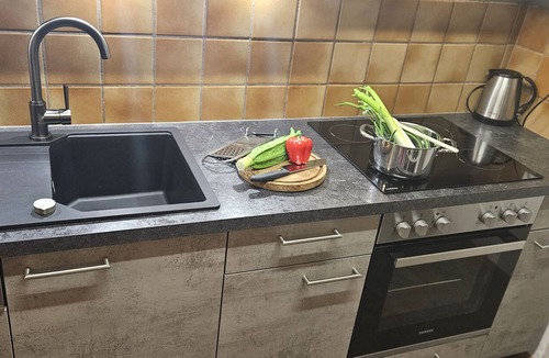 Vulpera Apartment | Chasa La Plavna: Charming 2.5 room flat with large balcony near the golf course