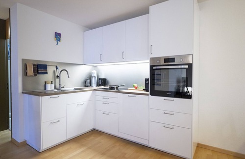 Engadin Scoul Apartment | Chasa Serras Reitberger: 3.5-room apartment near the cross-country ski trail & ski bus stop