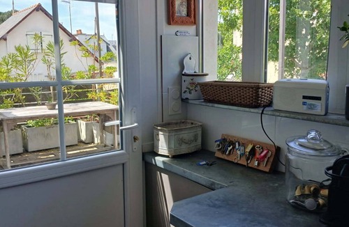 Pornichet House | Chat Fleurs" family home Pornichet center very quiet