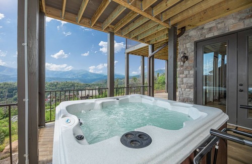 Chalet Village North Cottage | Cheer For Smoky Mountain Views