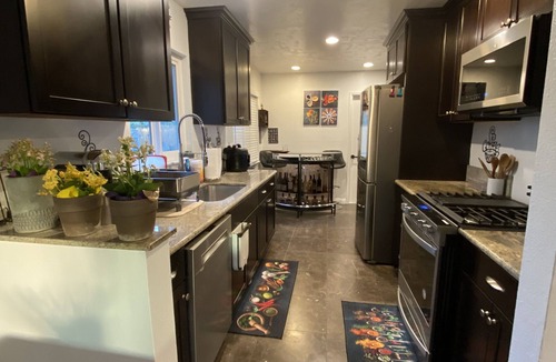 Orange House | Cheerful Disney Residential home With heated Pool