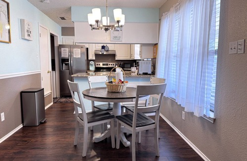Crowley House | Cheerful Home w/Private Hot Tub, Big Fenced Yard, & Pool. Pet Friendly!