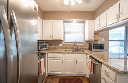 Crowley House | Cheerful Home w/Private Hot Tub, Big Fenced Yard, & Pool. Pet Friendly!