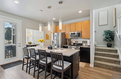 Daybreak House | Cheerful & Spacious, Open Floorplan w/Garage & Amenities! Near Shops & Trails!
