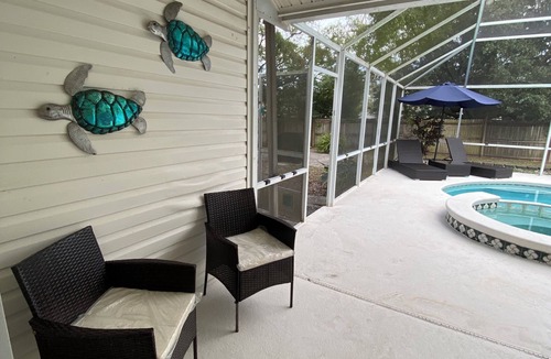 Orange Park House | Cheerful three bedroom home with a pool
