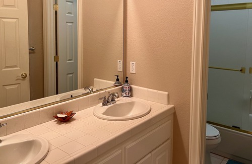 Rocklin House | Cheery room and big TV