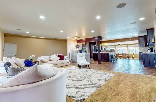 Victor House | Cherry-tree-lined country escape with a pool