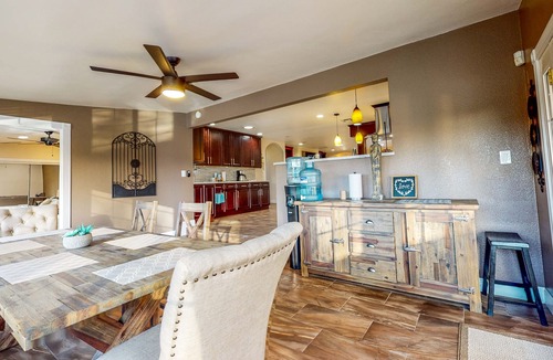 Victor House | Cherry-tree-lined country escape with a pool