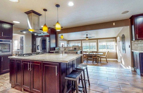 Victor House | Cherry-tree-lined country escape with a pool