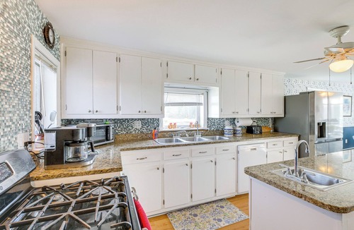Cherryfield House | Cherryfield Home w/Decks On Historic Horse Farm