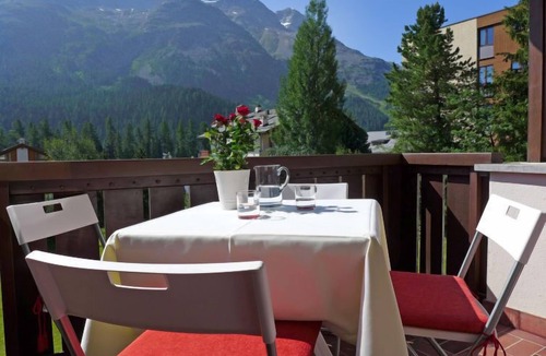 Sankt Moritz-Bad Apartment | Chesa Arlas D2 by Interhome