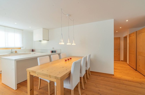 Maloja Apartment | Chesa Blaunca Maloja - with sunny balcony
