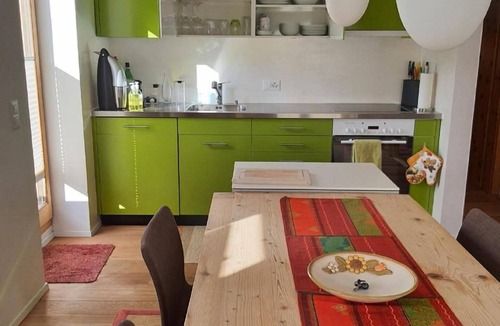 Pontresina Apartment | Chesa Vista Mezdi 6 mountain railways "So" and public transport incl.