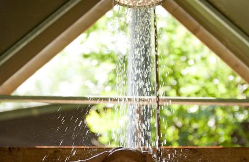 Jedburgh Other | Chesters Estate Canvas Hideaway external shower