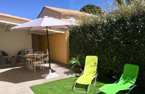 Saint-Jean-de-Vedas House | Chez Alain T2 pool side Montpellier 3kmmer available all year round