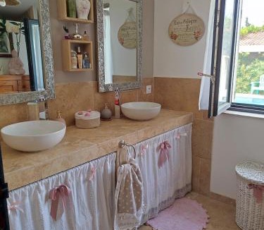 Sorgues Bed & Breakfast | Chez Brigitte Chambre d hôtes avec cour privative,piscine,