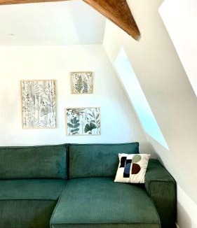 Saint-Amand-les-Eaux Apartment | Chez Clément et Mathilde -Duplex climatisé Hyper centre , tout équipé