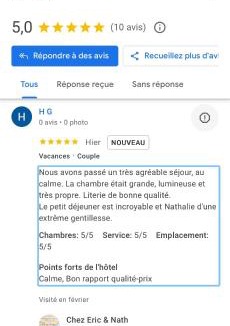 Bois-Herpin Bed & Breakfast | Chez Eric et Nath