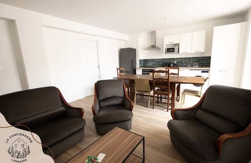 Lens Apartment | Chez Jean, Hyper centre, 4 Chambres, wifi, 8 pers