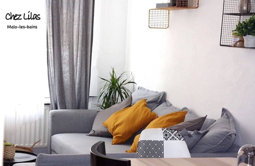 Malo-les-Bains Apartment | "Chez Lilas" 150m from the beach