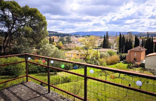 Limoux House | Chez Lilou et Papoum - Terrasse, vue & parking