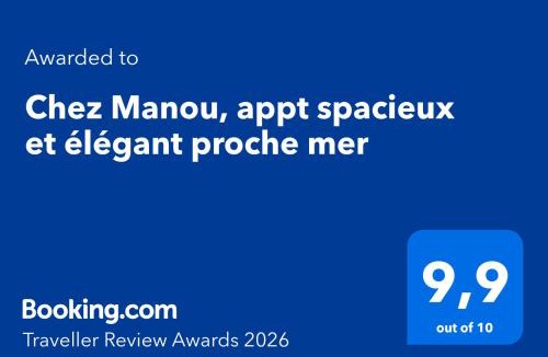 Ault Apartment | Chez Manou, appt spacieux et élégant proche mer