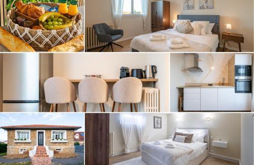 La Ferte-Gaucher Villa | Chez papa - 3 lits - Confortable & spacieux