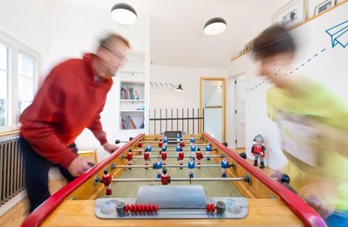 Saint-Pair-sur-Mer House | CHEZDAMDAM - la Villa du Thar - plage 300m piscine babyfoot arcade pingpong pétanque