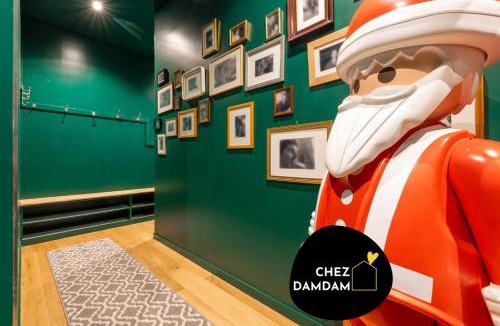 Saint-Denis Apartment | CHEZDAMDAM - le Loft du Stade - 6 chambres - terrasse - arcade