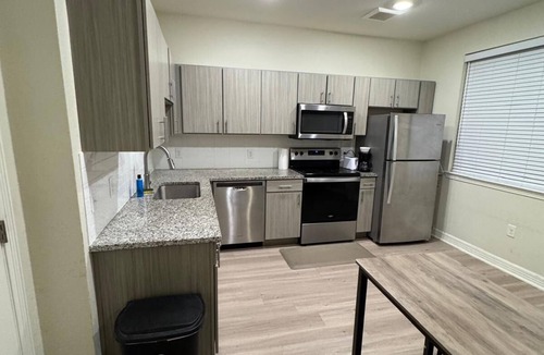 North Buttercup Creek Apartment | Chic 1-bedroom apartment in perfect Cedar Park with fitness room, WiFi