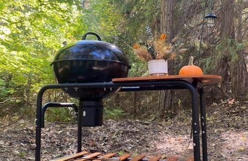 Burnt Ranch RV Rental | Chic 1967 Aristocrat Camper | Glamping (Tub)