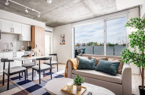 Plateau Mont Royal Apartment | Chic 1BR+ Huge Private Terrace-Heart of Montreal