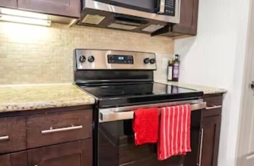 Astrodome Apartment | Chic 1BR Near Med Center · Pool · King · Parking