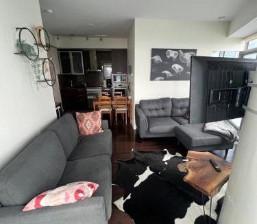 Toronto Entertainment District Apartment | Chic 2 Bedroom 2 Bathroom Panoramic CN Tower Views Condo With Free Parking