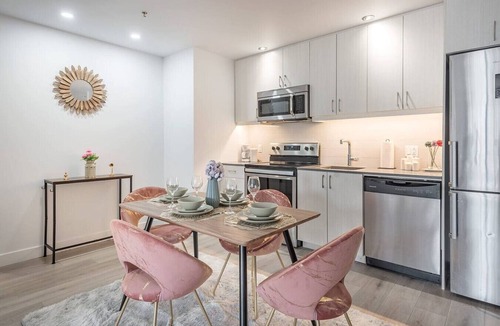 International District Apartment | Chic 2BR in Old Port Walk to Everything