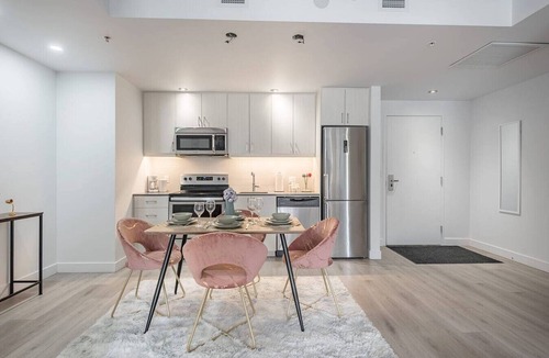 International District Apartment | Chic 2BR in Old Port Walk to Everything