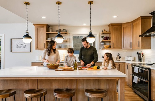 McGaheysville Cabin | Chic Alpine Lodge with 5BR + Views to Remember