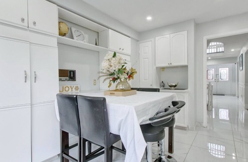 Oshawa House | Chic and modern basement with 2nLuxury Modern bedrooms with Separate Entrance