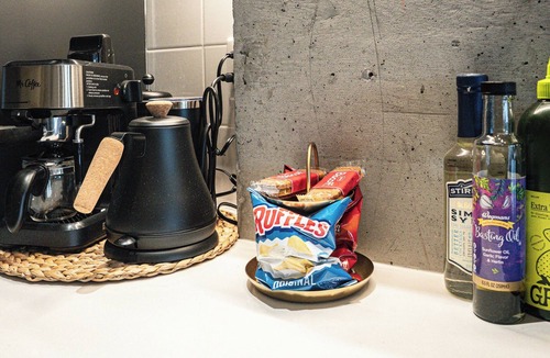 Ironbound District Apartment | Chic Balcony Studio in Newark