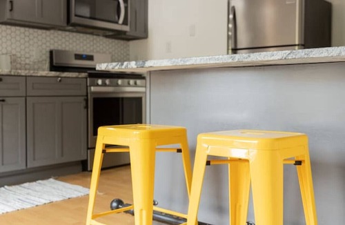 Troy Apartment | Chic Brownstone in Historic Troy w/Furnished Deck