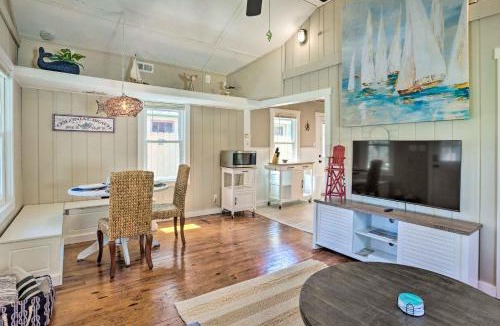 Colonial Beach House | Chic Cottage with Private Yard Steps to Beach!